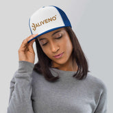Classic Trucker CapTrucker CapElevate your headwear game with our Classic Trucker Cap, boasting timeless style and a cool fabric blend for that perfect finishing touch to any outfit.
Crafted from[Bal]