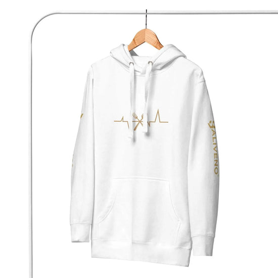 Chef-Heartbeat HoodieChef-Heartbeat HoodieWrap yourself in comfort and style with the Chef-Heartbeat Hoodie – the softest hoodie you&