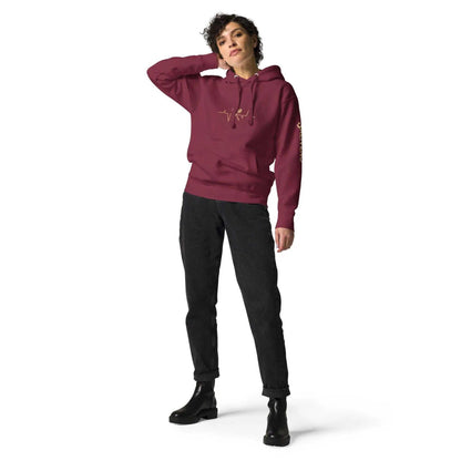 Chef-Heartbeat HoodieChef-Heartbeat HoodieWrap yourself in comfort and style with the Chef-Heartbeat Hoodie – the softest hoodie you&