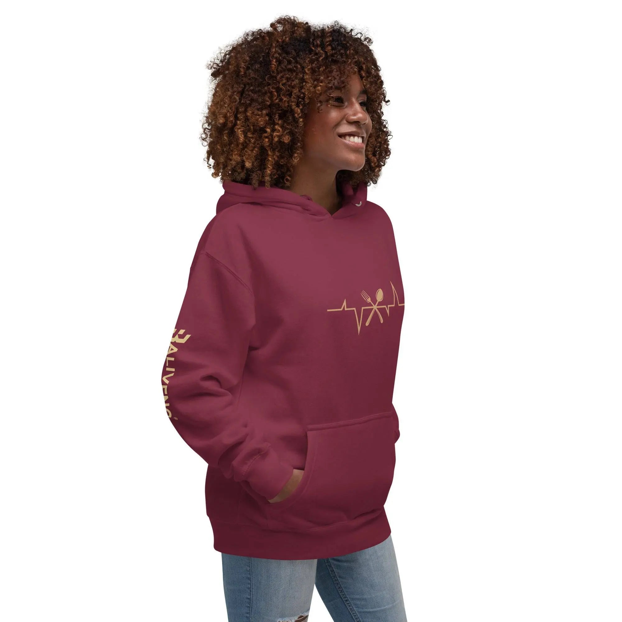 Chef-Heartbeat Hoodie - BALIVENO