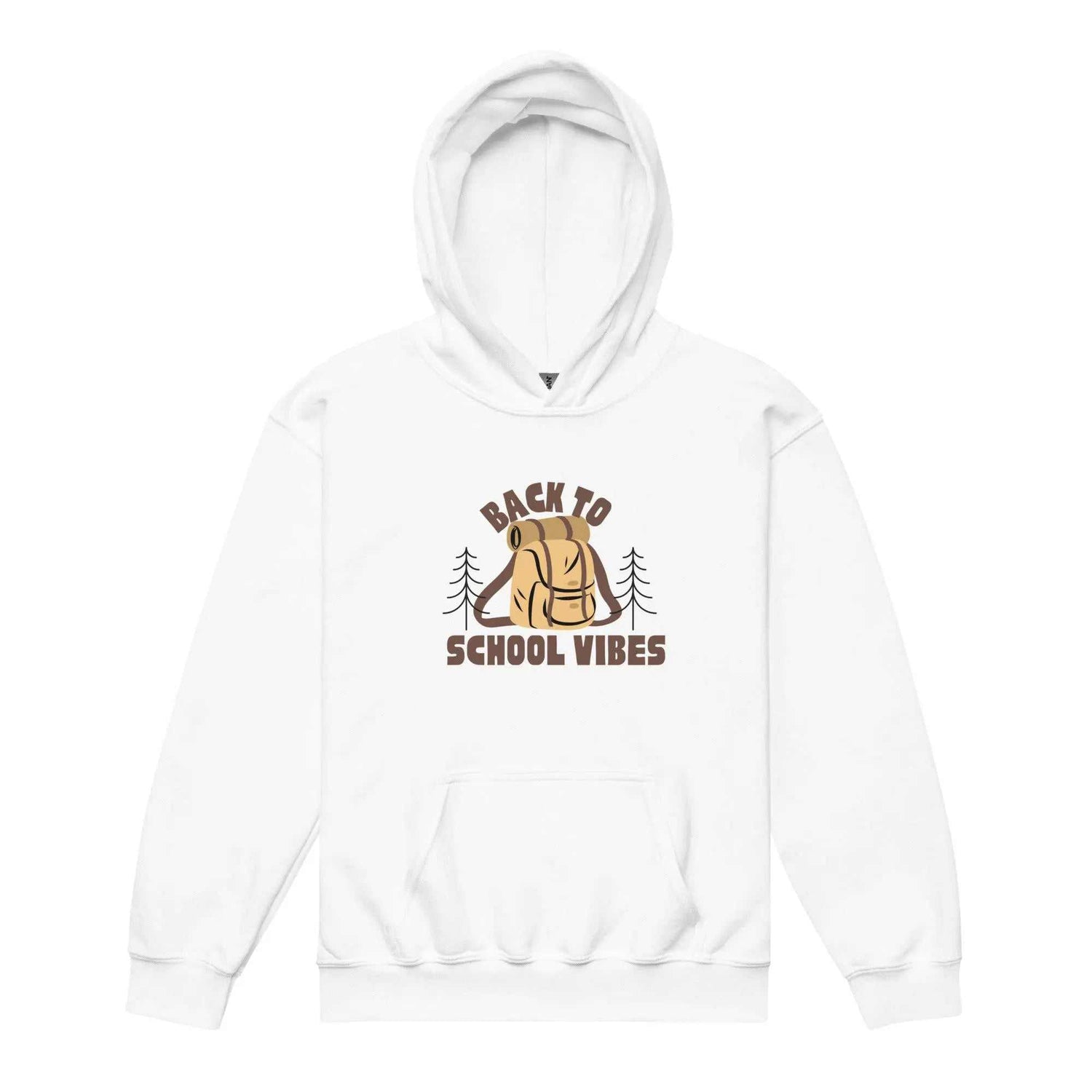 Back To SchoolBack To School Vibes HoodieKeep kids warm and comfortable all school year long with the Back To School Vibes Kids Hoodie. This durable yet soft youth hoodie is built for busy, active children [Bal]
