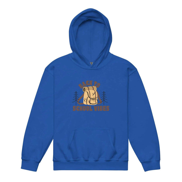 Back To SchoolBack To School Vibes HoodieKeep kids warm and comfortable all school year long with the Back To School Vibes Kids Hoodie. This durable yet soft youth hoodie is built for busy, active children [Bal]