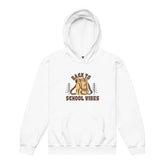 Back To SchoolBack To School Vibes HoodieKeep kids warm and comfortable all school year long with the Back To School Vibes Kids Hoodie. This durable yet soft youth hoodie is built for busy, active children [Bal]