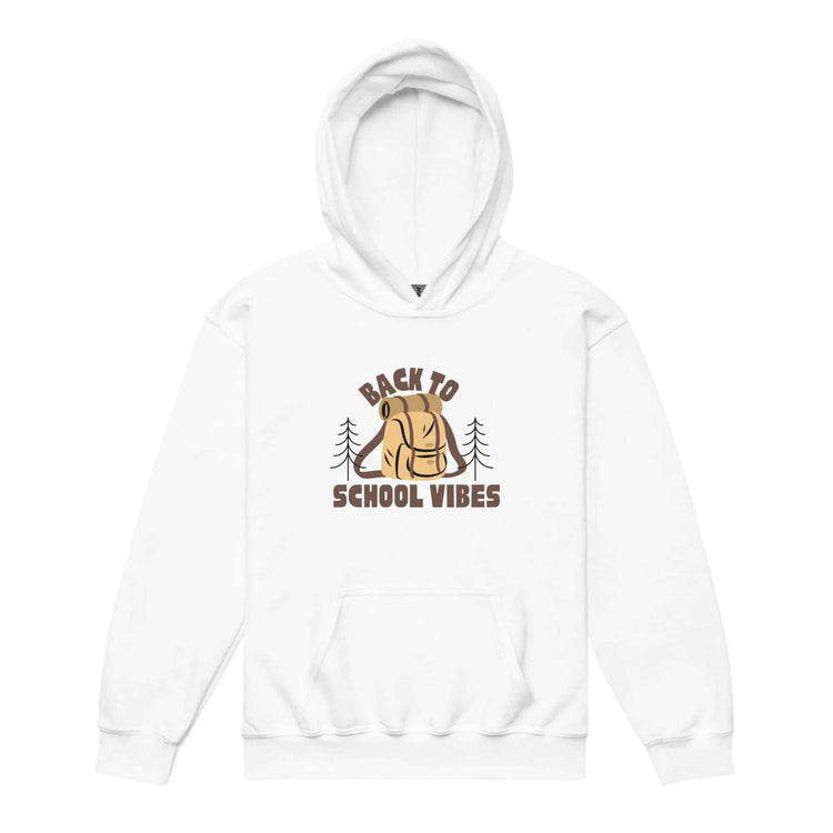 Back To SchoolBack To School Vibes HoodieKeep kids warm and comfortable all school year long with the Back To School Vibes Kids Hoodie. This durable yet soft youth hoodie is built for busy, active children [Bal]