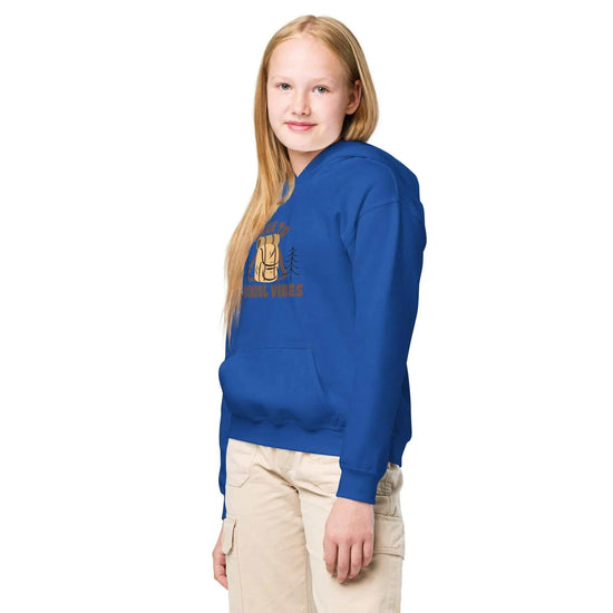 Back To SchoolBack To School Vibes HoodieKeep kids warm and comfortable all school year long with the Back To School Vibes Kids Hoodie. This durable yet soft youth hoodie is built for busy, active children [Bal]