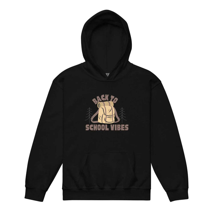 Back To School VibesBack To School Vibes HoodieKeep kids warm and comfortable all school year long with the Back To School Vibes Kids Hoodie. This durable yet soft youth hoodie is built for busy, active children [Bal]