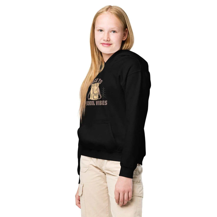 Back To School VibesBack To School Vibes HoodieKeep kids warm and comfortable all school year long with the Back To School Vibes Kids Hoodie. This durable yet soft youth hoodie is built for busy, active children [Bal]