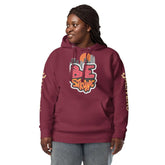 Be Strong HoodieBe Strong HoodieStay motivated and comfortable all year round in the soft Be Strong Cotton Poly Fleece Unisex Pullover Hoodie Sweatshirt. This cozy hooded pullover features an empow[Bal]