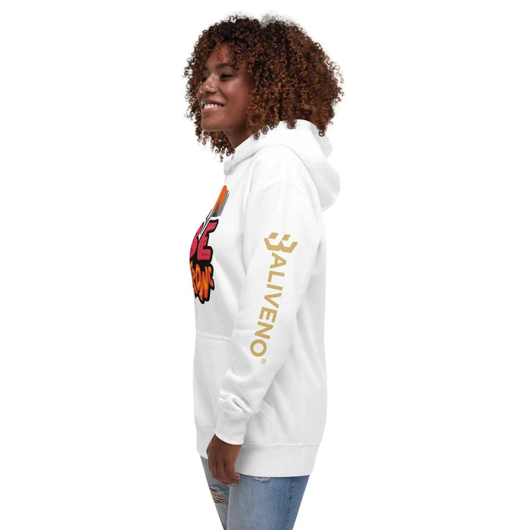 Be Strong HoodieBe Strong HoodieStay motivated and comfortable all year round in the soft Be Strong Cotton Poly Fleece Unisex Pullover Hoodie Sweatshirt. This cozy hooded pullover features an empow[Bal]