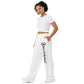 All-over printAll-over print wide-leg pantsUpgrade your loungewear with the trendy All-Over Print Wide-Leg Pants. These stylish knit pants combine the relaxed feel of sweatpants with a fashionable all-over pr[Bal]