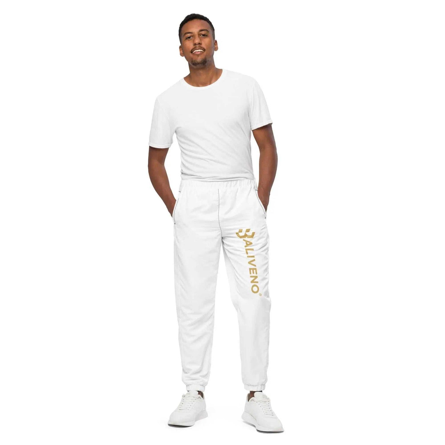 Unisex Track PantsUnisex track pantsIntroducing our Unisex Track Pants, your new essential piece for both workout sessions and streetwear styling. Crafted from 100% polyester, these pants offer a light[Bal]