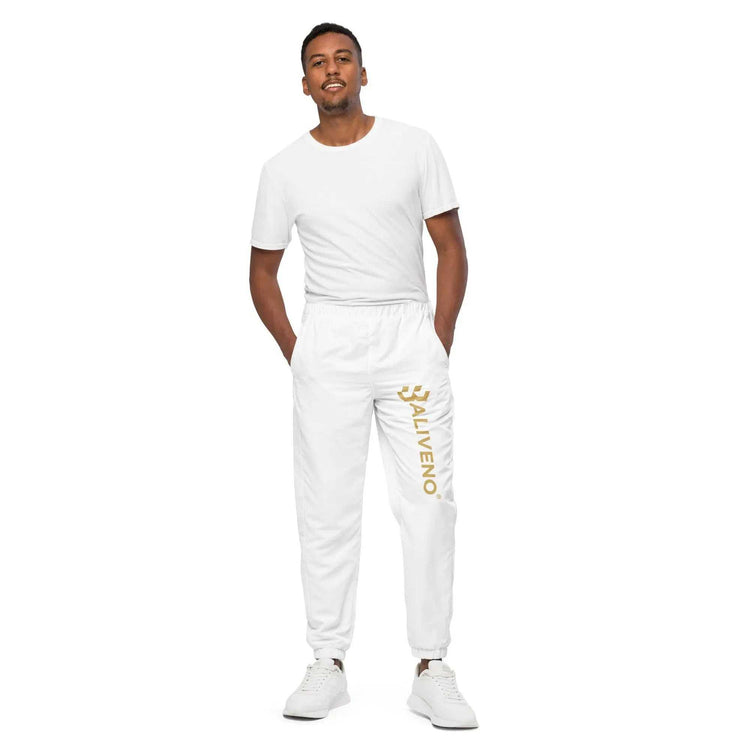 Unisex Track PantsUnisex track pantsIntroducing our Unisex Track Pants, your new essential piece for both workout sessions and streetwear styling. Crafted from 100% polyester, these pants offer a light[Bal]