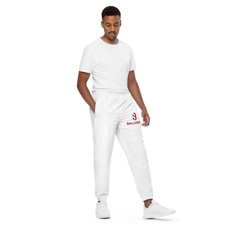 Unisex Track PantsUnisex track pantsIntroducing our Unisex Track Pants, your new essential piece for both workout sessions and streetwear styling. Crafted from 100% polyester, these pants offer a light[Bal]