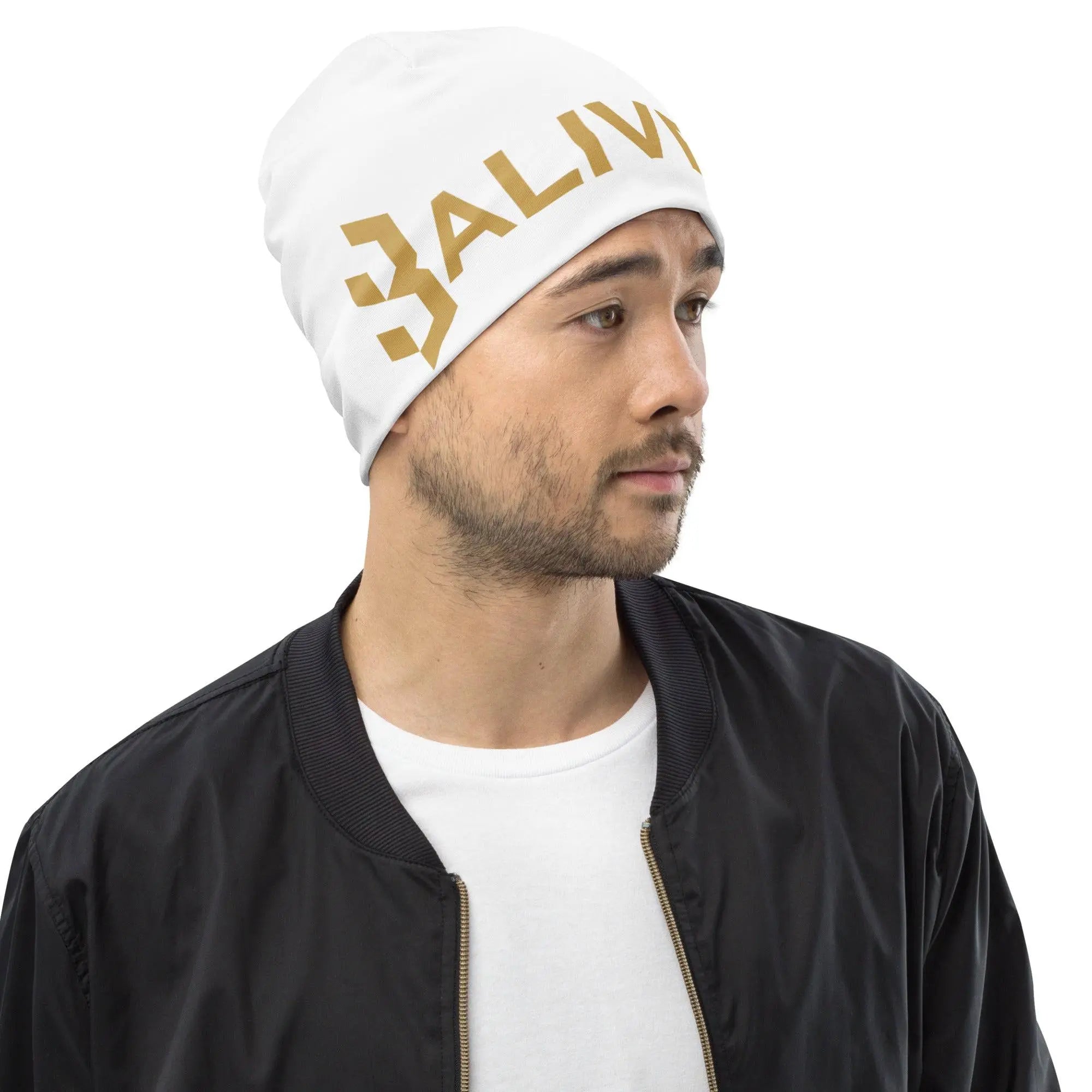 Baliveno All-Over Print Beanie - BALIVENO