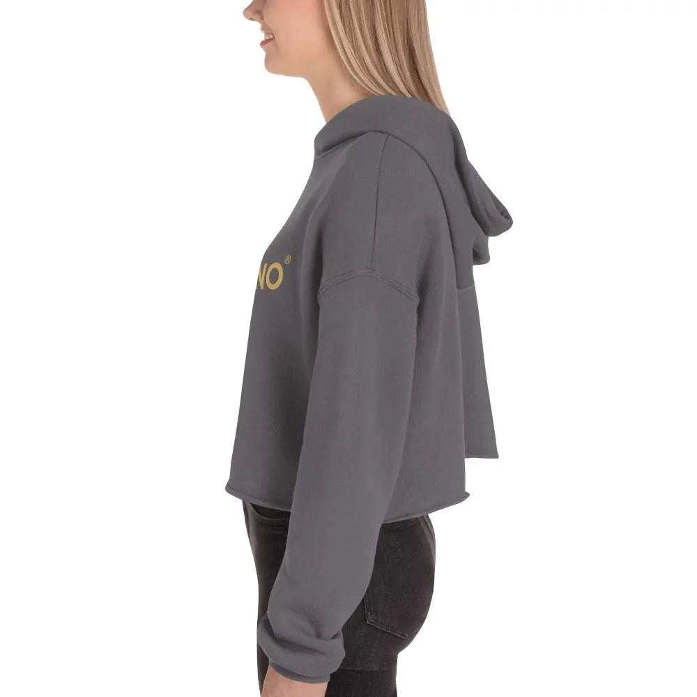 Baliveno Crop HoodieBaliveno Crop HoodieMake a stylish statement in this trend-setting Baliveno Cropped Raw Hem Drawstring Hoodie. This modern take on the classic pullover features an edgy raw hem and adju[Bal]