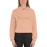 Baliveno CropBaliveno Crop HoodieMake a stylish statement in this trend-setting Baliveno Cropped Raw Hem Drawstring Hoodie. This modern take on the classic pullover features an edgy raw hem and adju[Bal]