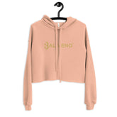 Baliveno CropBaliveno Crop HoodieMake a stylish statement in this trend-setting Baliveno Cropped Raw Hem Drawstring Hoodie. This modern take on the classic pullover features an edgy raw hem and adju[Bal]
