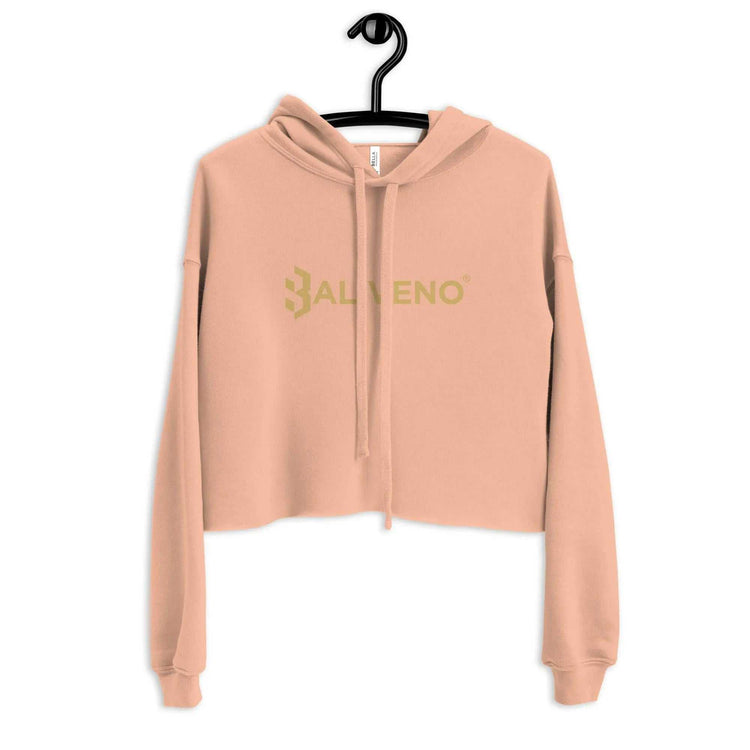 Baliveno CropBaliveno Crop HoodieMake a stylish statement in this trend-setting Baliveno Cropped Raw Hem Drawstring Hoodie. This modern take on the classic pullover features an edgy raw hem and adju[Bal]