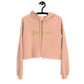 Baliveno CropBaliveno Crop HoodieMake a stylish statement in this trend-setting Baliveno Cropped Raw Hem Drawstring Hoodie. This modern take on the classic pullover features an edgy raw hem and adju[Bal]