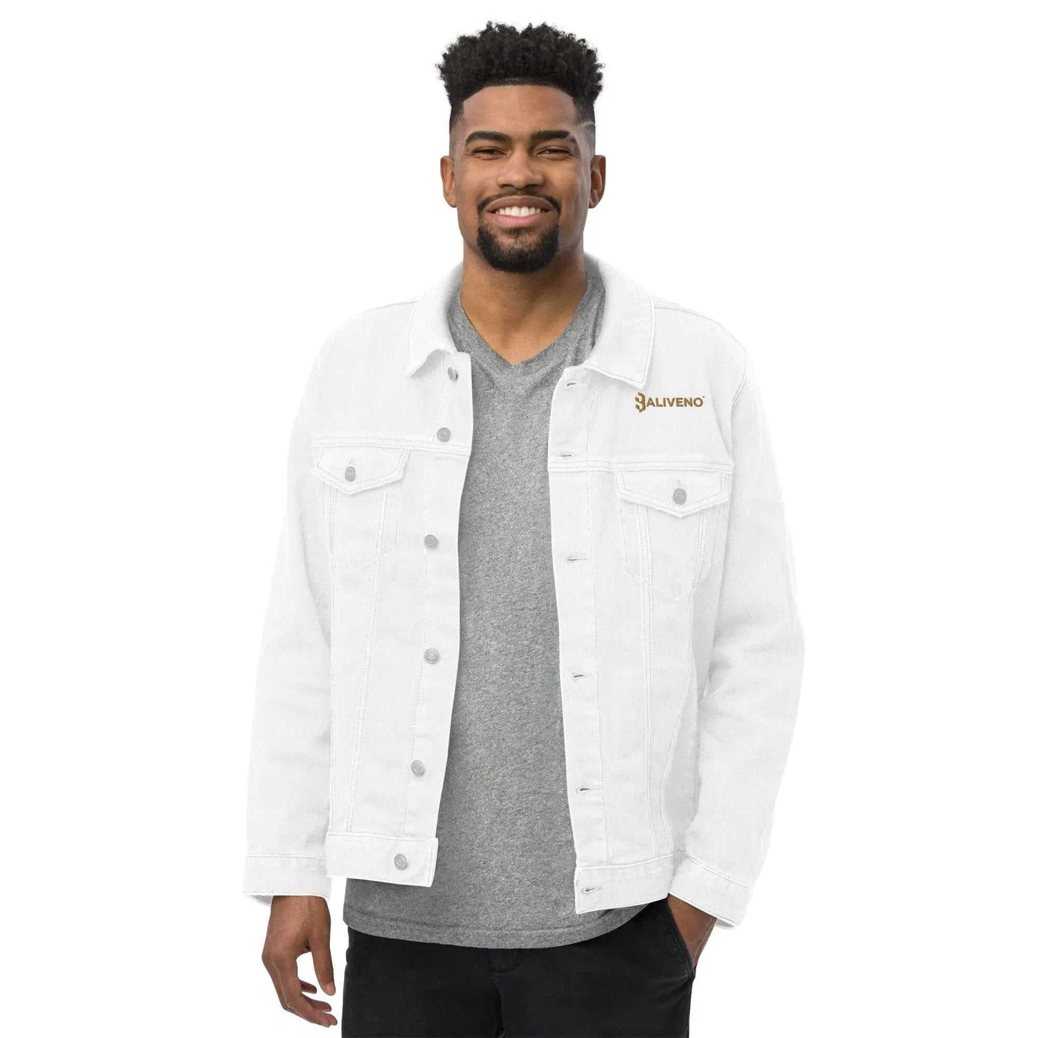 Baliveno denim jacketBaliveno denim jacketElevate any casual outfit with the timeless style of the Baliveno Classic Unisex Stretch Denim Jacket. This iconic jean jacket is crafted from durable ring-spun cott[Bal]