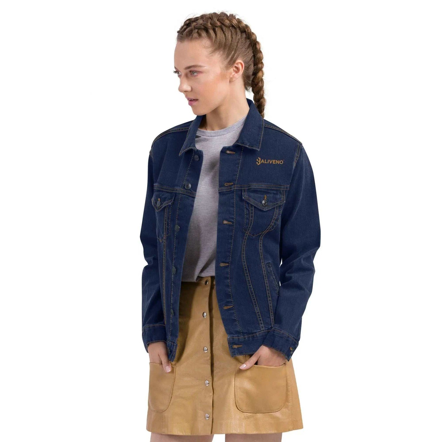 Baliveno denim jacketBaliveno denim jacketElevate any casual outfit with the timeless style of the Baliveno Classic Unisex Stretch Denim Jacket. This iconic jean jacket is crafted from durable ring-spun cott[Bal]