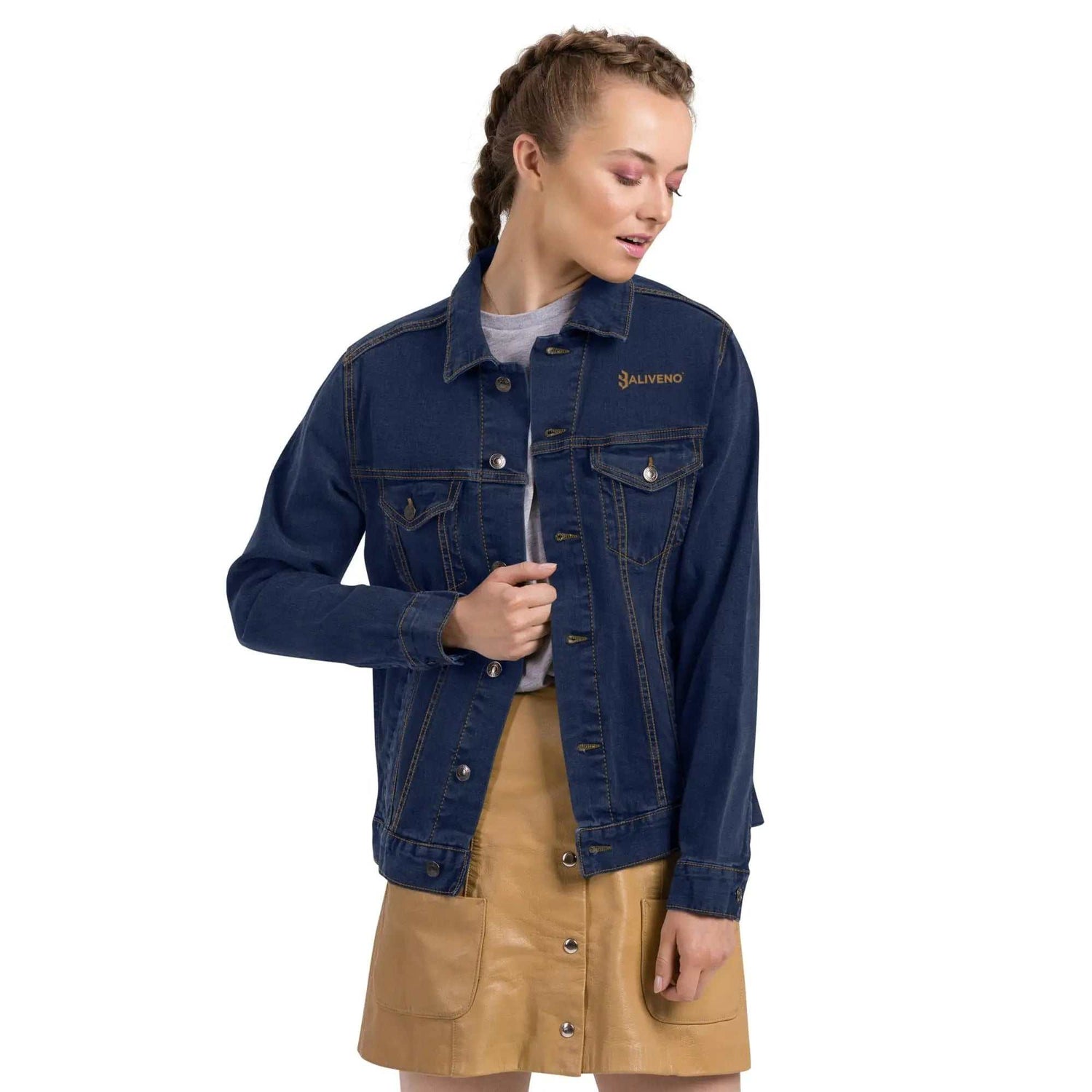 Baliveno denim jacketBaliveno denim jacketElevate any casual outfit with the timeless style of the Baliveno Classic Unisex Stretch Denim Jacket. This iconic jean jacket is crafted from durable ring-spun cott[Bal]