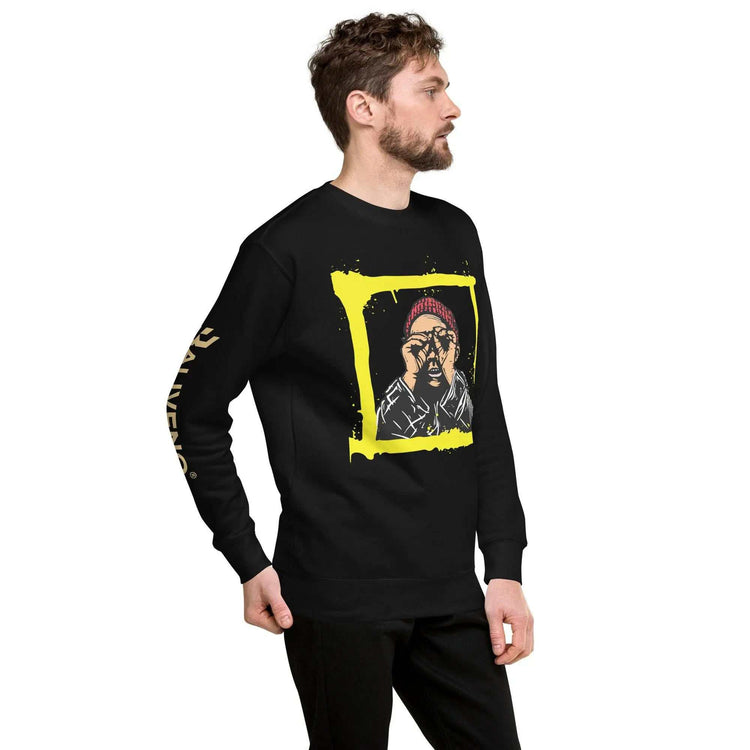 Baliveno GraffitiBaliveno Graffiti SweatshirtAdd an edgy urban vibe to your streetwear looks with the bold Baliveno Cotton Fleece Graffiti Print Crewneck Sweatshirt. This cozy crewneck sweater features an eye-c[Bal]