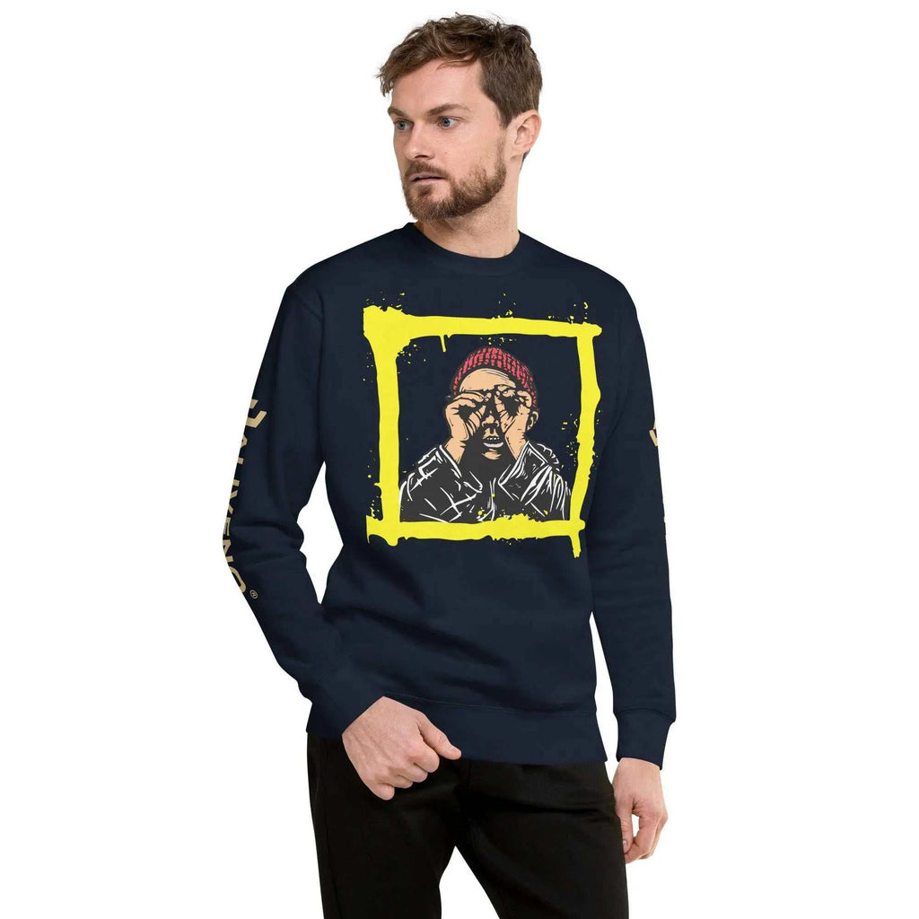 Baliveno GraffitiBaliveno Graffiti SweatshirtAdd an edgy urban vibe to your streetwear looks with the bold Baliveno Cotton Fleece Graffiti Print Crewneck Sweatshirt. This cozy crewneck sweater features an eye-c[Bal]