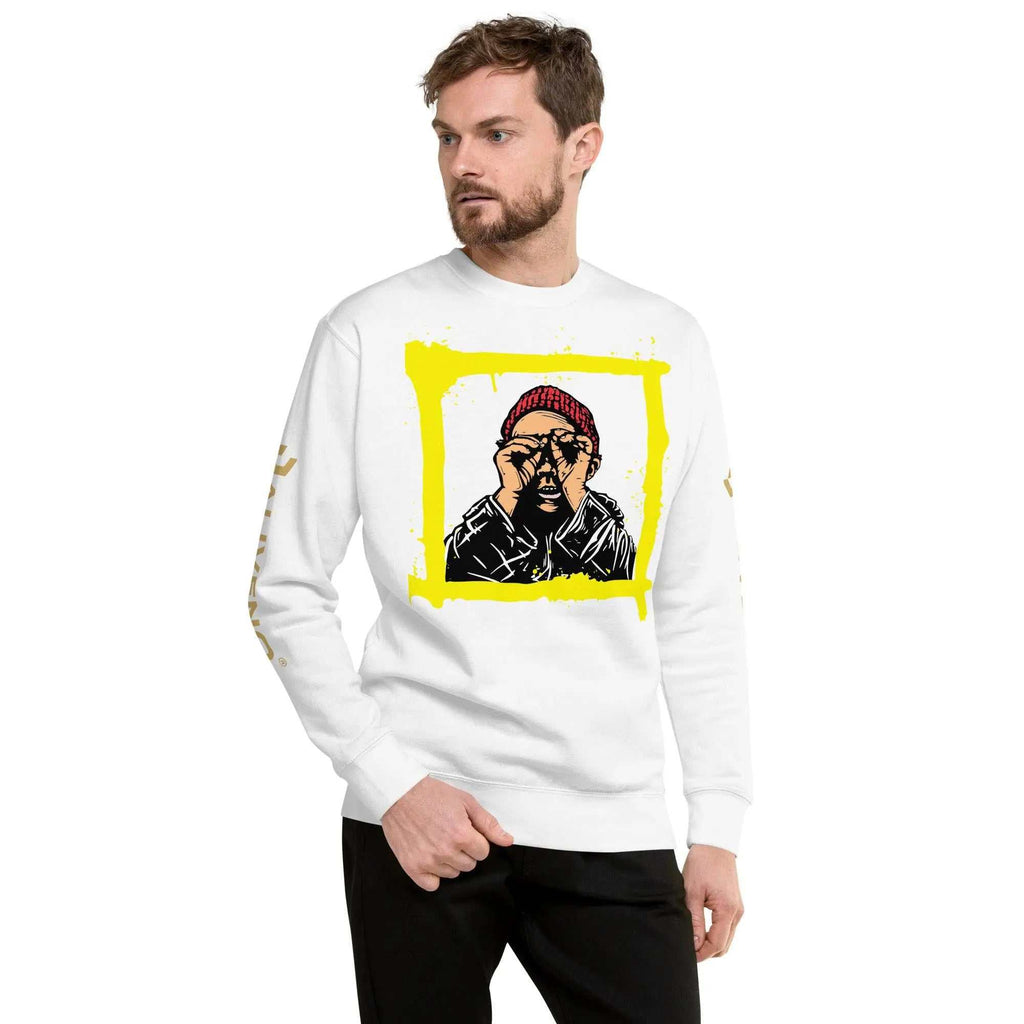 Baliveno GraffitiBaliveno Graffiti SweatshirtAdd an edgy urban vibe to your streetwear looks with the bold Baliveno Cotton Fleece Graffiti Print Crewneck Sweatshirt. This cozy crewneck sweater features an eye-c[Bal]