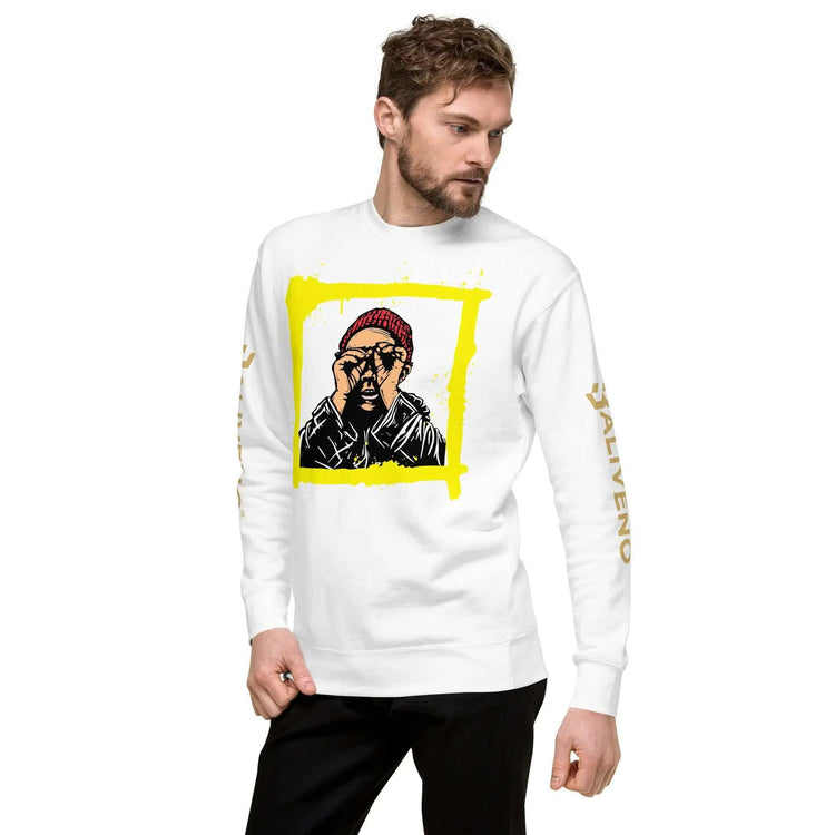 Baliveno GraffitiBaliveno Graffiti SweatshirtAdd an edgy urban vibe to your streetwear looks with the bold Baliveno Cotton Fleece Graffiti Print Crewneck Sweatshirt. This cozy crewneck sweater features an eye-c[Bal]