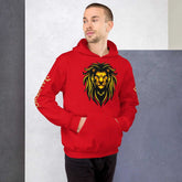Baliveno Lion HoodieBaliveno Lion HoodieStay cozy and stylish with the ultra-soft Baliveno Lion Graphic Printed Lightweight Pullover Hoodie Sweatshirt. This casual pullover features an eye-catching lion gr[Bal]