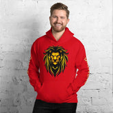Baliveno Lion HoodieBaliveno Lion HoodieStay cozy and stylish with the ultra-soft Baliveno Lion Graphic Printed Lightweight Pullover Hoodie Sweatshirt. This casual pullover features an eye-catching lion gr[Bal]