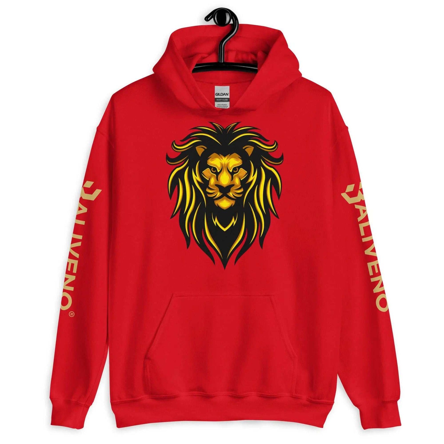 Baliveno Lion HoodieBaliveno Lion HoodieStay cozy and stylish with the ultra-soft Baliveno Lion Graphic Printed Lightweight Pullover Hoodie Sweatshirt. This casual pullover features an eye-catching lion gr[Bal]