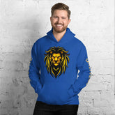 Baliveno Lion HoodieBaliveno Lion HoodieStay cozy and stylish with the ultra-soft Baliveno Lion Graphic Printed Lightweight Pullover Hoodie Sweatshirt. This casual pullover features an eye-catching lion gr[Bal]