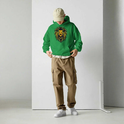 Baliveno LionBaliveno Lion HoodieStay cozy and stylish with the ultra-soft Baliveno Lion Graphic Printed Lightweight Pullover Hoodie Sweatshirt. This casual pullover features an eye-catching lion gr[Bal]