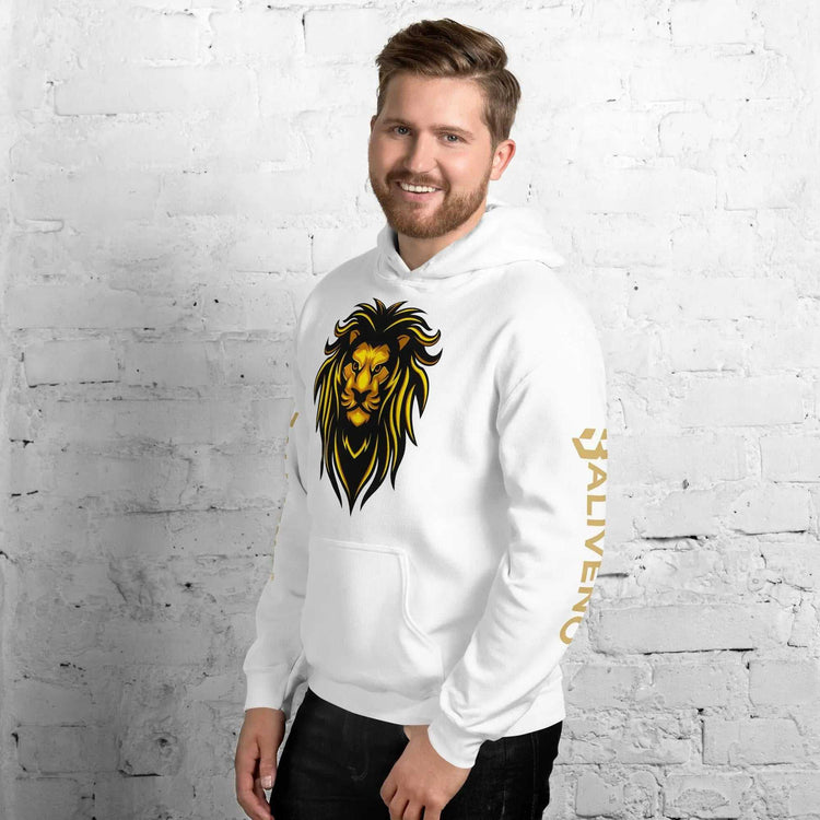 Baliveno Lion HoodieBaliveno Lion HoodieStay cozy and stylish with the ultra-soft Baliveno Lion Graphic Printed Lightweight Pullover Hoodie Sweatshirt. This casual pullover features an eye-catching lion gr[Bal]