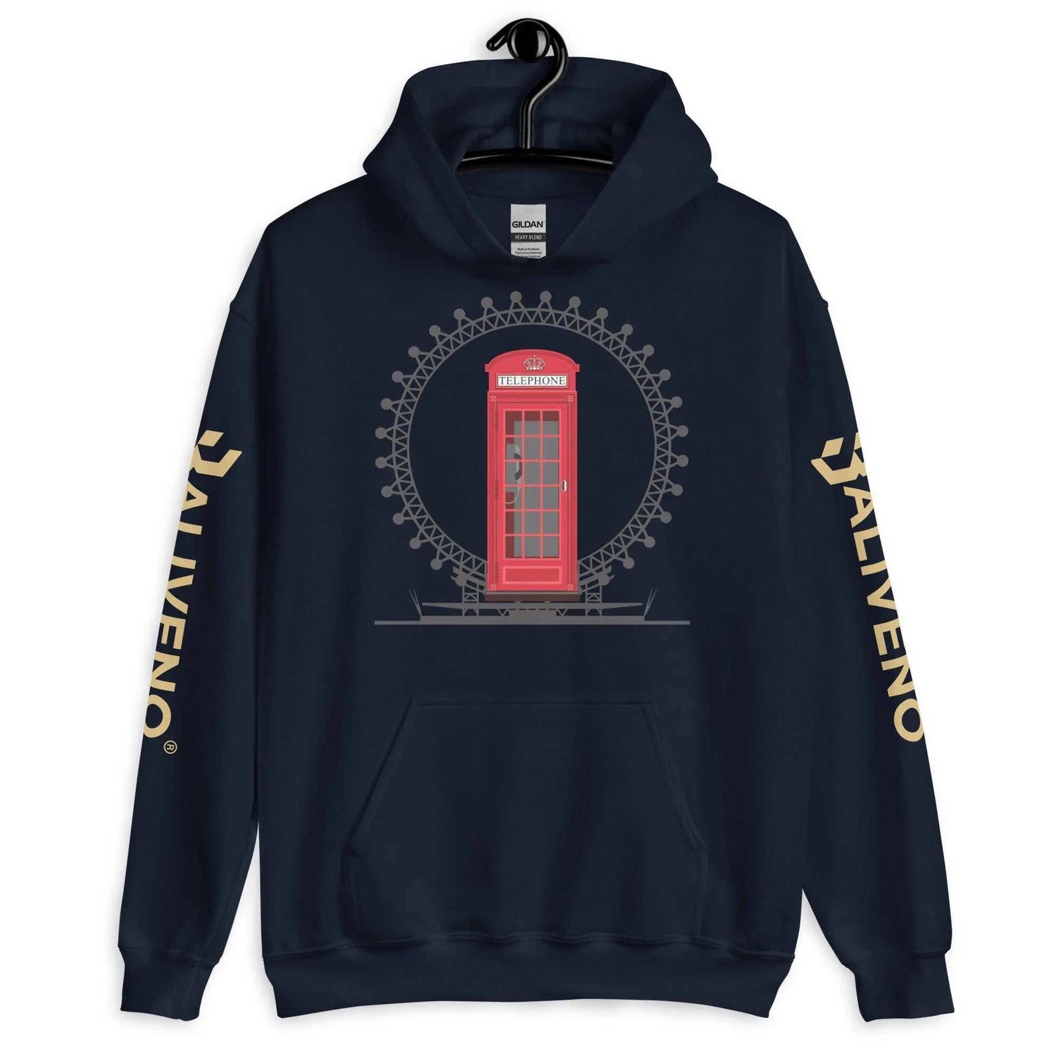 Baliveno LondonBaliveno London HoodieMake a bold streetwear statement in the stylish Baliveno London Graphic Printed Lightweight Pullover Hoodie Sweatshirt. This casual pullover features an eye-catching[Bal]