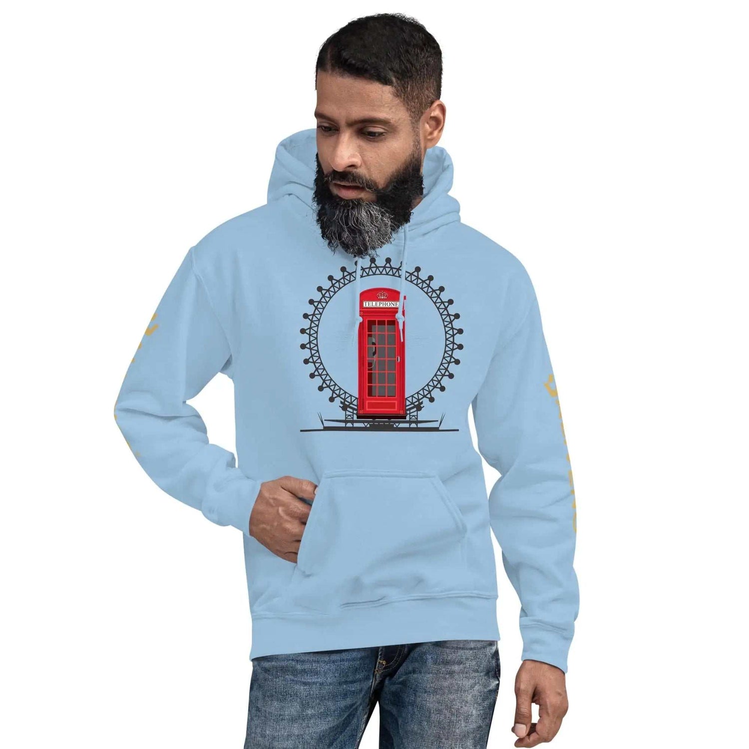 Baliveno LondonBaliveno London HoodieMake a bold streetwear statement in the stylish Baliveno London Graphic Printed Lightweight Pullover Hoodie Sweatshirt. This casual pullover features an eye-catching[Bal]