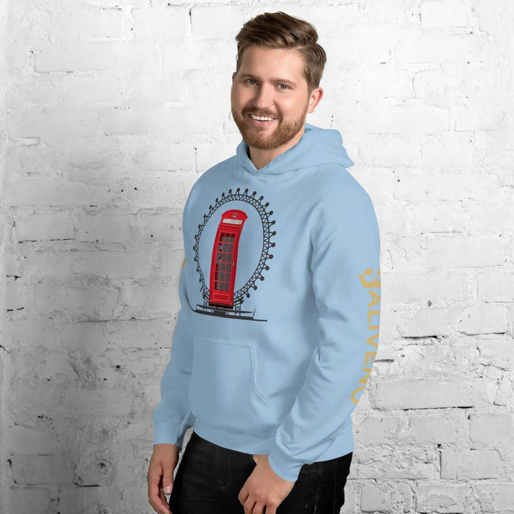 Baliveno LondonBaliveno London HoodieMake a bold streetwear statement in the stylish Baliveno London Graphic Printed Lightweight Pullover Hoodie Sweatshirt. This casual pullover features an eye-catching[Bal]