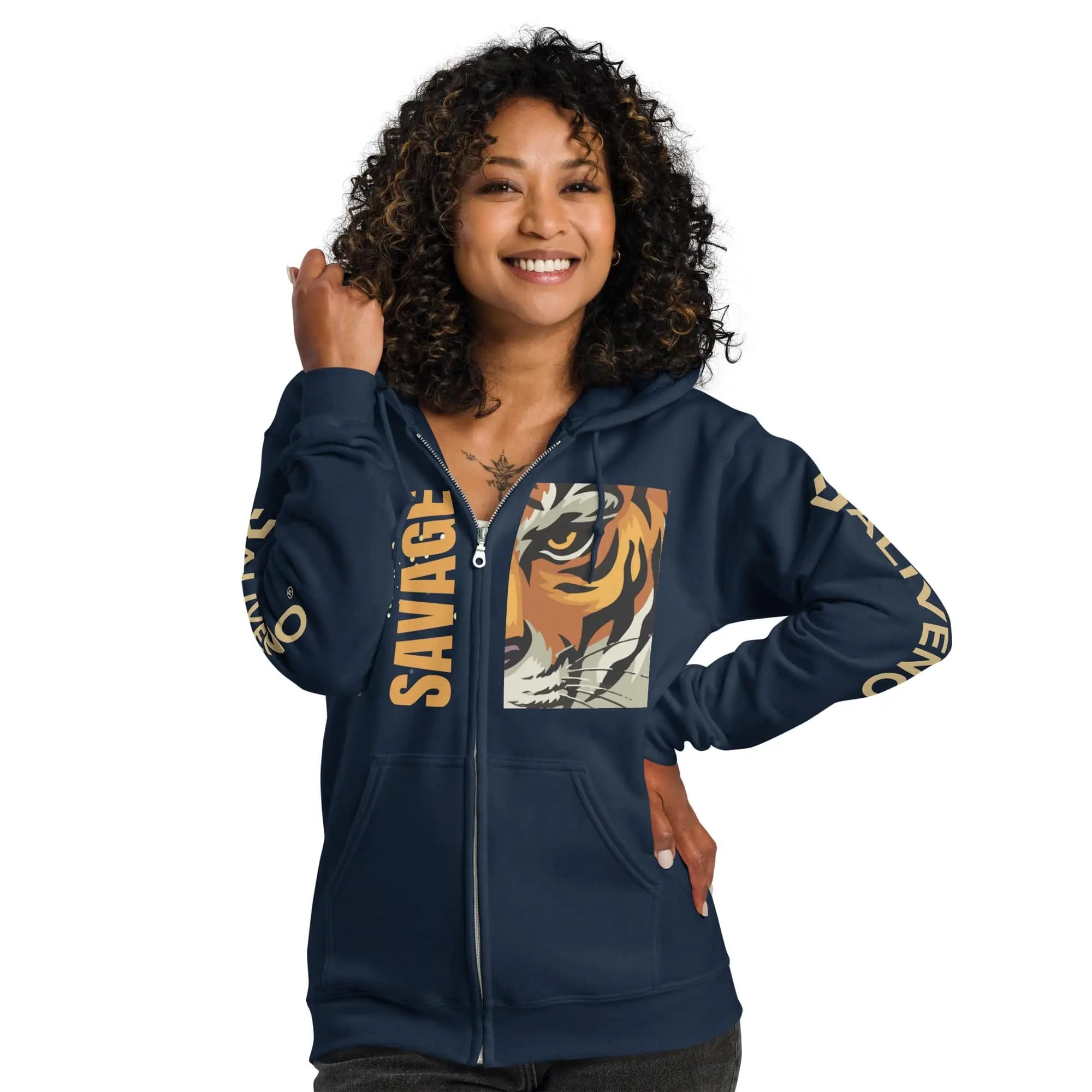 Baliveno Savage Zip Hoodie - BALIVENO