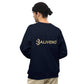 Best DAD EverBest DAD Ever SweatshirtShow off dad pride in the ultra-cozy "Best DAD Ever" Graphic Print Cotton Poly Crewneck Sweatshirt. This warm, pre-shrunk sweater features a bold text graphic celebr[Bal]