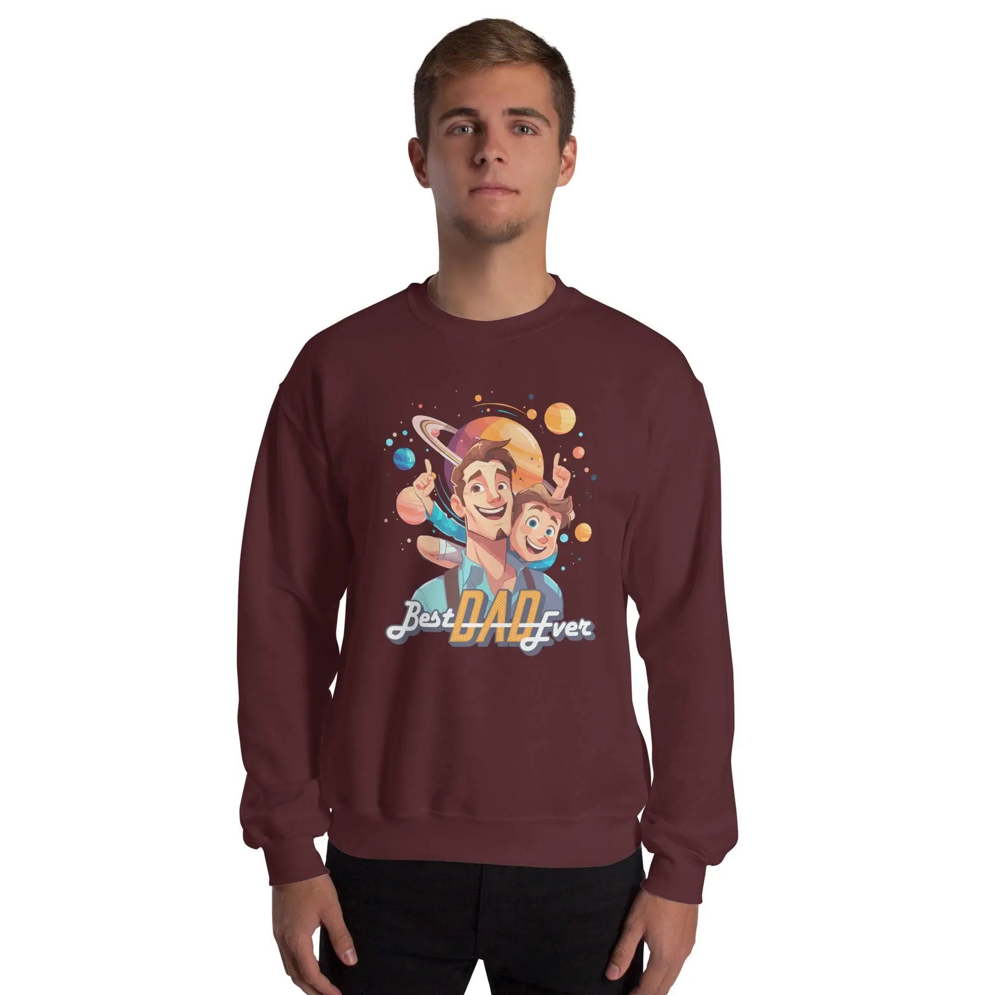 Best DAD Ever Sweatshirt - BALIVENO