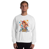 Best DAD EverBest DAD Ever SweatshirtShow off dad pride in the ultra-cozy "Best DAD Ever" Graphic Print Cotton Poly Crewneck Sweatshirt. This warm, pre-shrunk sweater features a bold text graphic celebr[Bal]