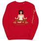 Calmness organicCalmness organic sweatshirtFind your zen in sustainable style with the Calmness Unisex Organic Cotton Recycled Crewneck Sweatshirt. This eco-friendly sweatshirt is crafted from soft organic an[Bal]