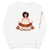 Calmness organicCalmness organic sweatshirtFind your zen in sustainable style with the Calmness Unisex Organic Cotton Recycled Crewneck Sweatshirt. This eco-friendly sweatshirt is crafted from soft organic an[Bal]