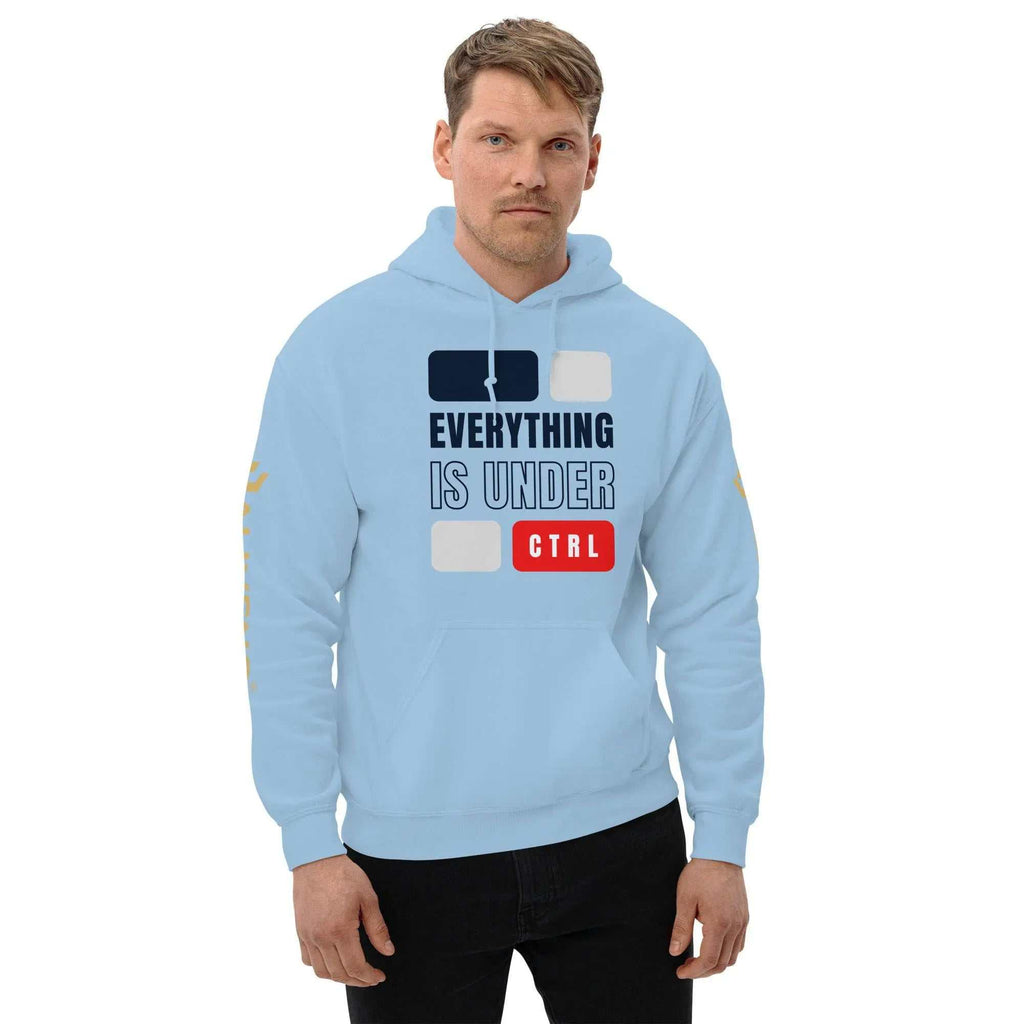Everything Is Under CTRLEverything Is Under CTRL HoodieStay cozy and show off your relaxed attitude in the ultra-soft "Everything Is Under CTRL" Graphic Print Lightweight Pullover Hoodie. This casual pullover features a [Bal]