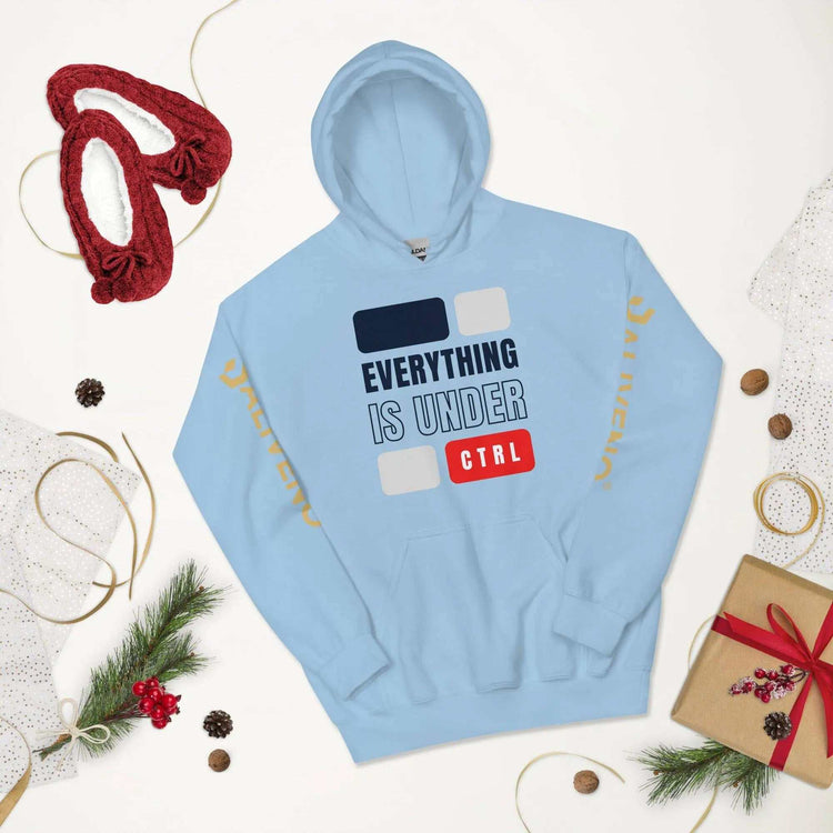 Everything Is Under CTRLEverything Is Under CTRL HoodieStay cozy and show off your relaxed attitude in the ultra-soft "Everything Is Under CTRL" Graphic Print Lightweight Pullover Hoodie. This casual pullover features a [Bal]
