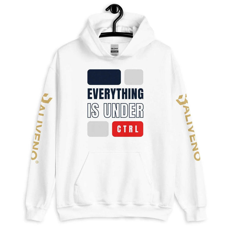 Everything Is Under CTRLEverything Is Under CTRL HoodieStay cozy and show off your relaxed attitude in the ultra-soft "Everything Is Under CTRL" Graphic Print Lightweight Pullover Hoodie. This casual pullover features a [Bal]