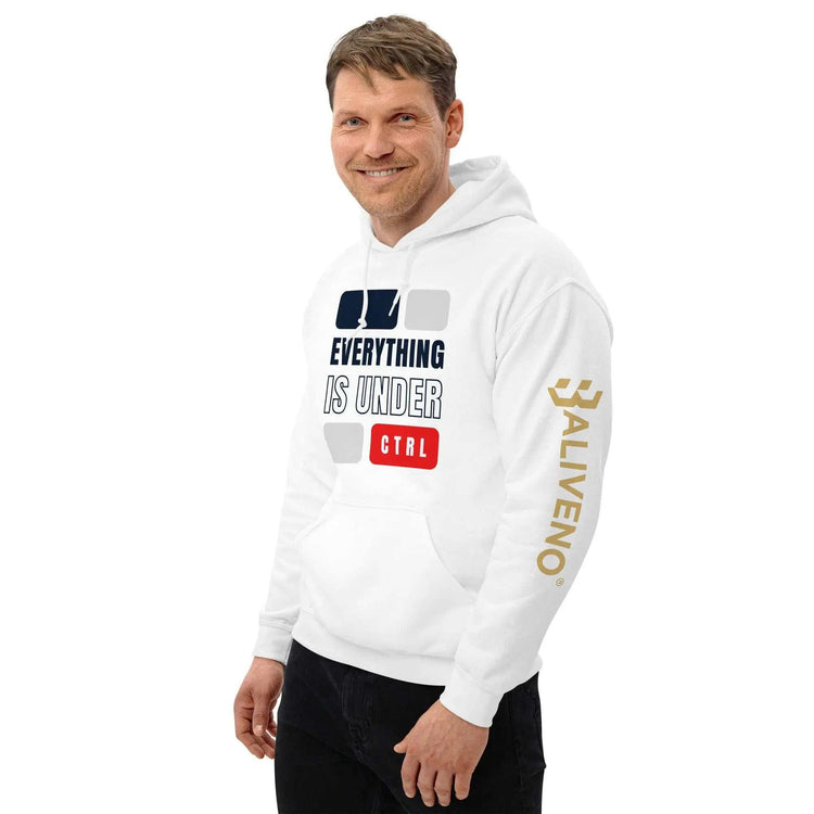 Everything Is Under CTRLEverything Is Under CTRL HoodieStay cozy and show off your relaxed attitude in the ultra-soft "Everything Is Under CTRL" Graphic Print Lightweight Pullover Hoodie. This casual pullover features a [Bal]