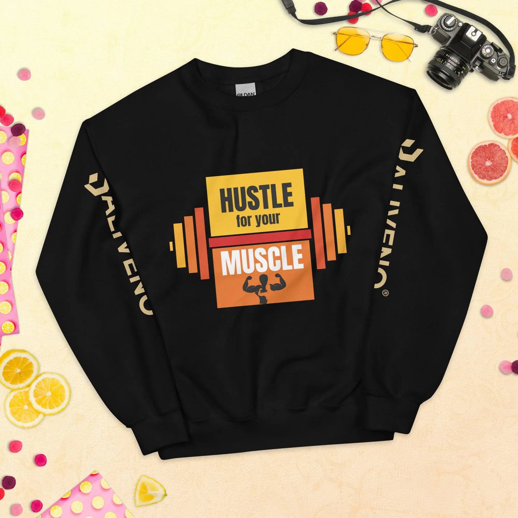 Hustle For Your Muscle Sweatshirt - BALIVENO